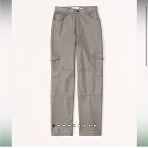 Abercrombie leather pants
